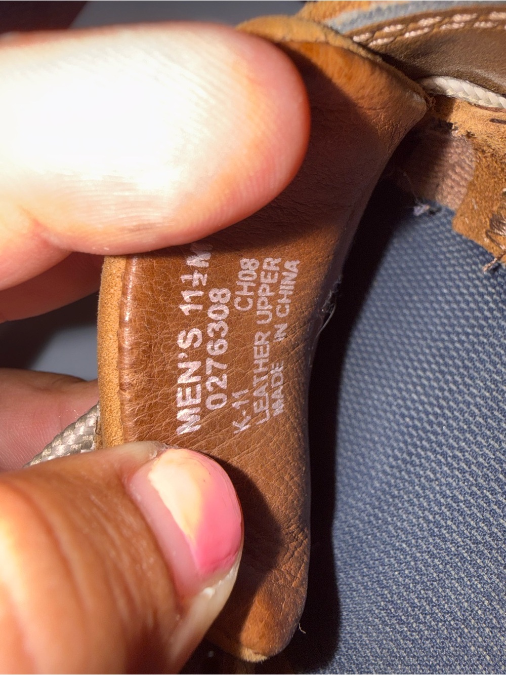 Brown men sperrys